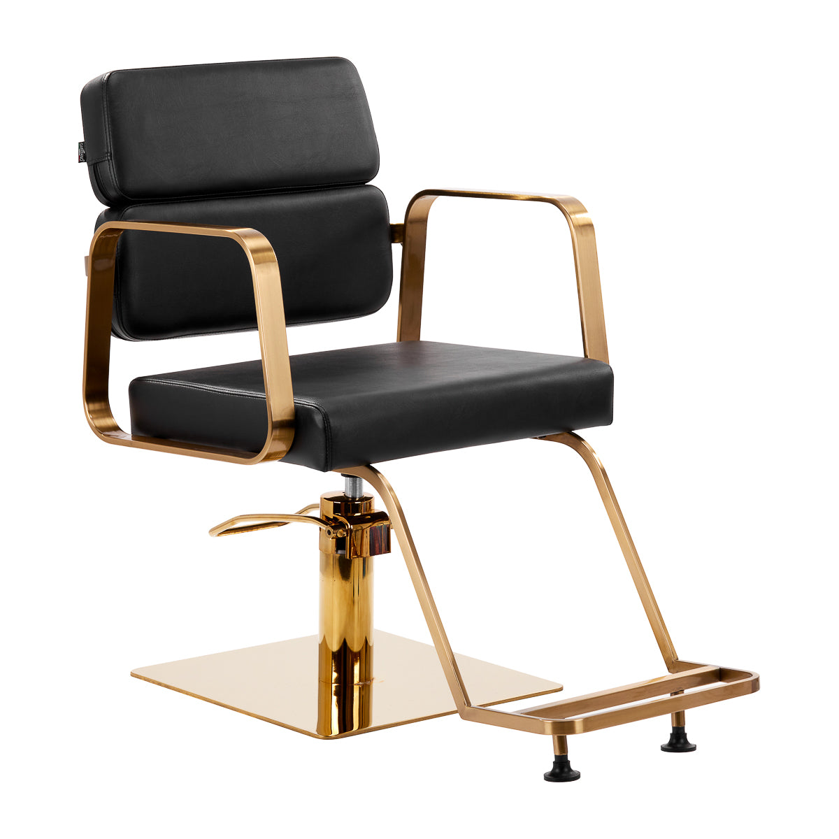 Gabbiano Porto-GM hairdressing chair black - BVShop