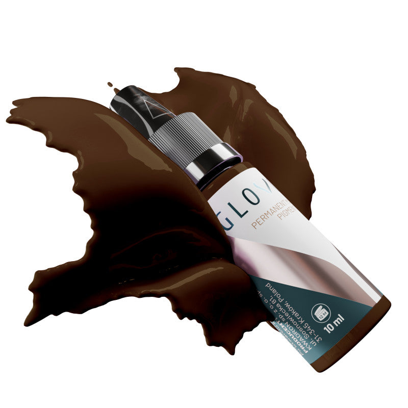 Mocha GLOVCON pigment for powder brows and soft shading