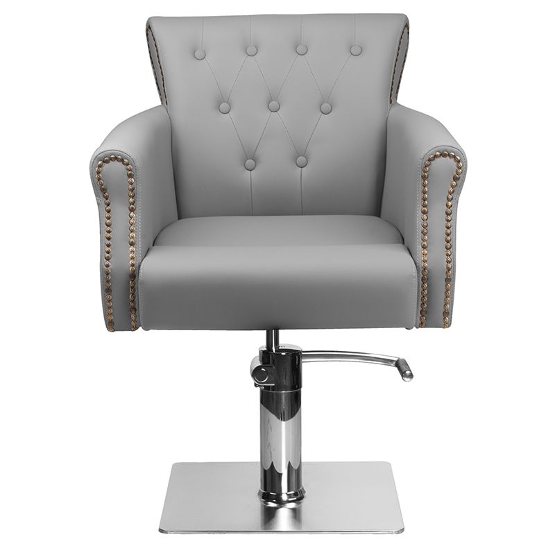 Hair system barber chair ber 8541 gray - BVShop