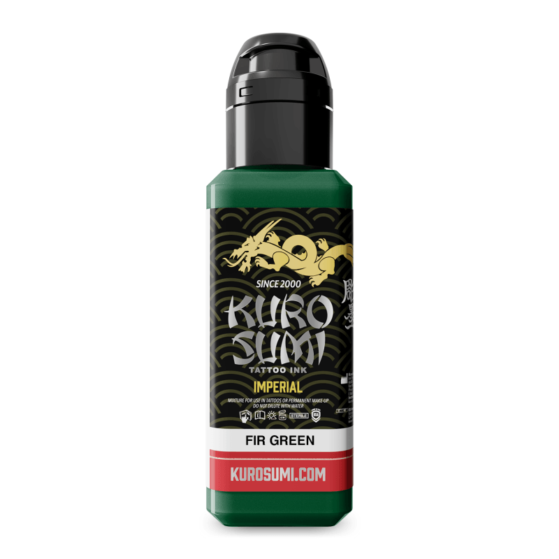 Kuro Sumi Imperial Tattoo Ink Fir Green - BVShop