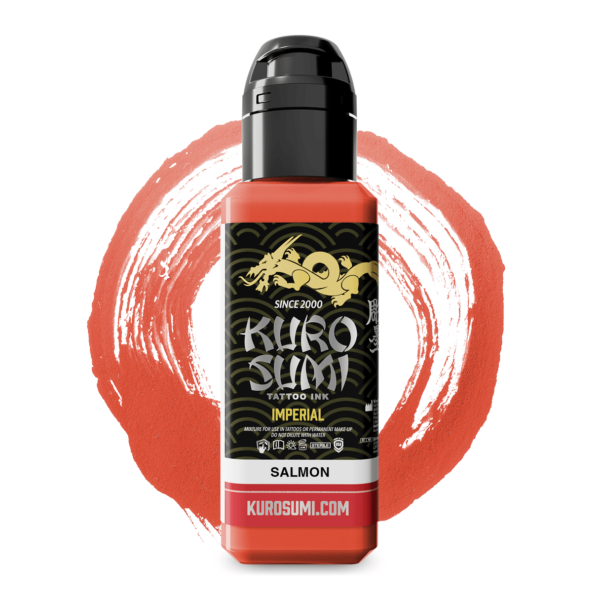 Kuro Sumi Imperial Tattoo Ink Salmon - BVShop