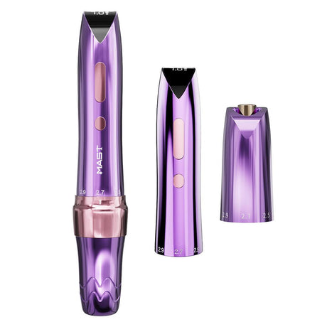 Mast Wireless Tattoo Machine P60 Purple Stroke 2.2-3.2mm - BVShop