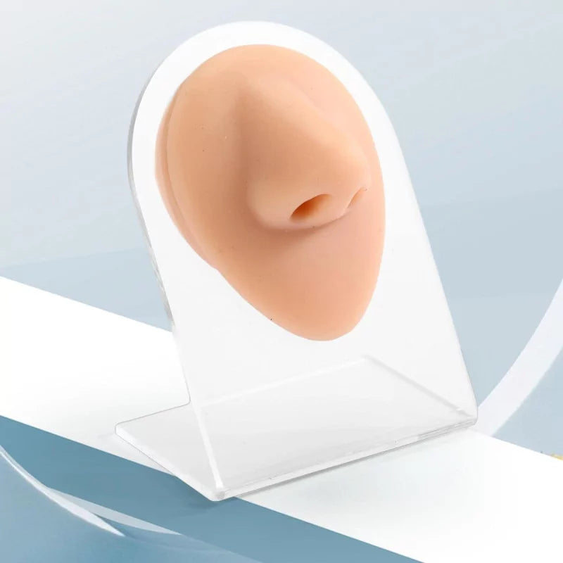 Nose Piercing Silicone Model
