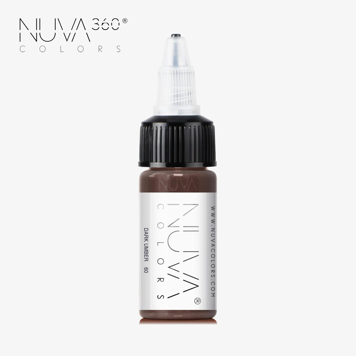Nuva Colors Eyebrow Pigments 60 DARK UMBER 15ml - BVShop