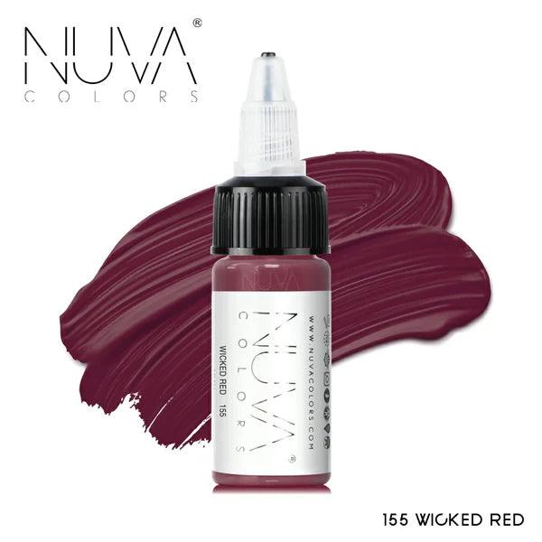 Nuva Colors Lip Pigments 155 WICKED RED 15ml - BVShop