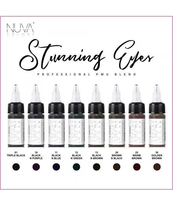 Nuva Colors Stunning Eyes Set 8x15ml - BVShop
