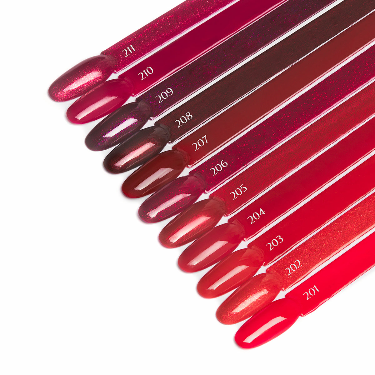 OCHO NAILS Hybrid nail polish red 210 -5 g - BVShop