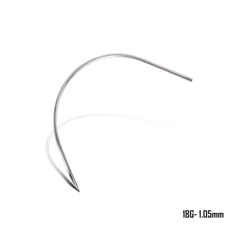 Precision Straight Curved Piercing Needles