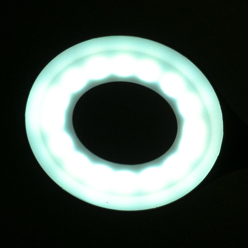 Ring led lamp snake on the desk white - BVShop