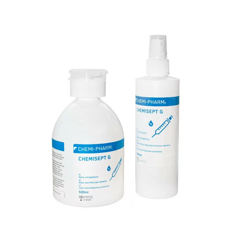 Chemipharm Chemisept G Skin Disinfectant 250ml/500ml/1000ml