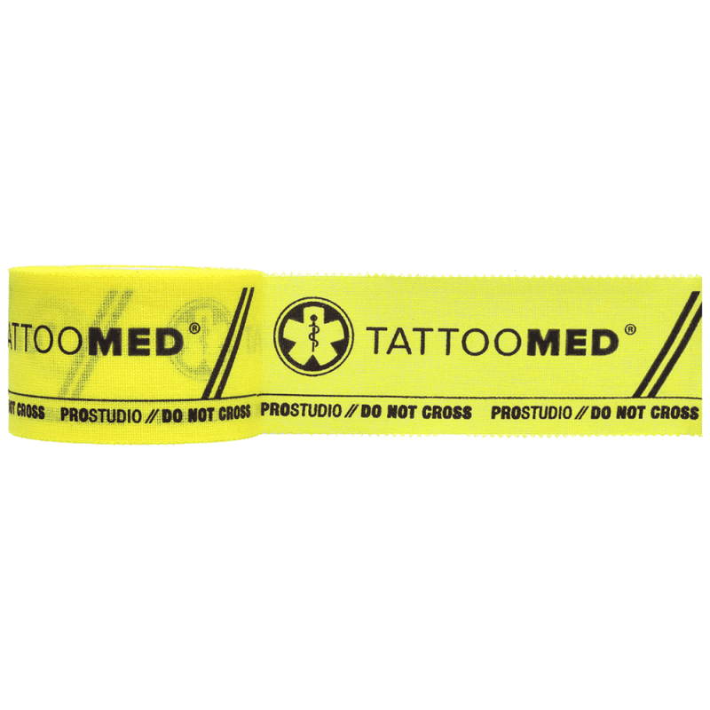 TattooMed Studio Pro Tape Black/Yellow/Pink - BVShop