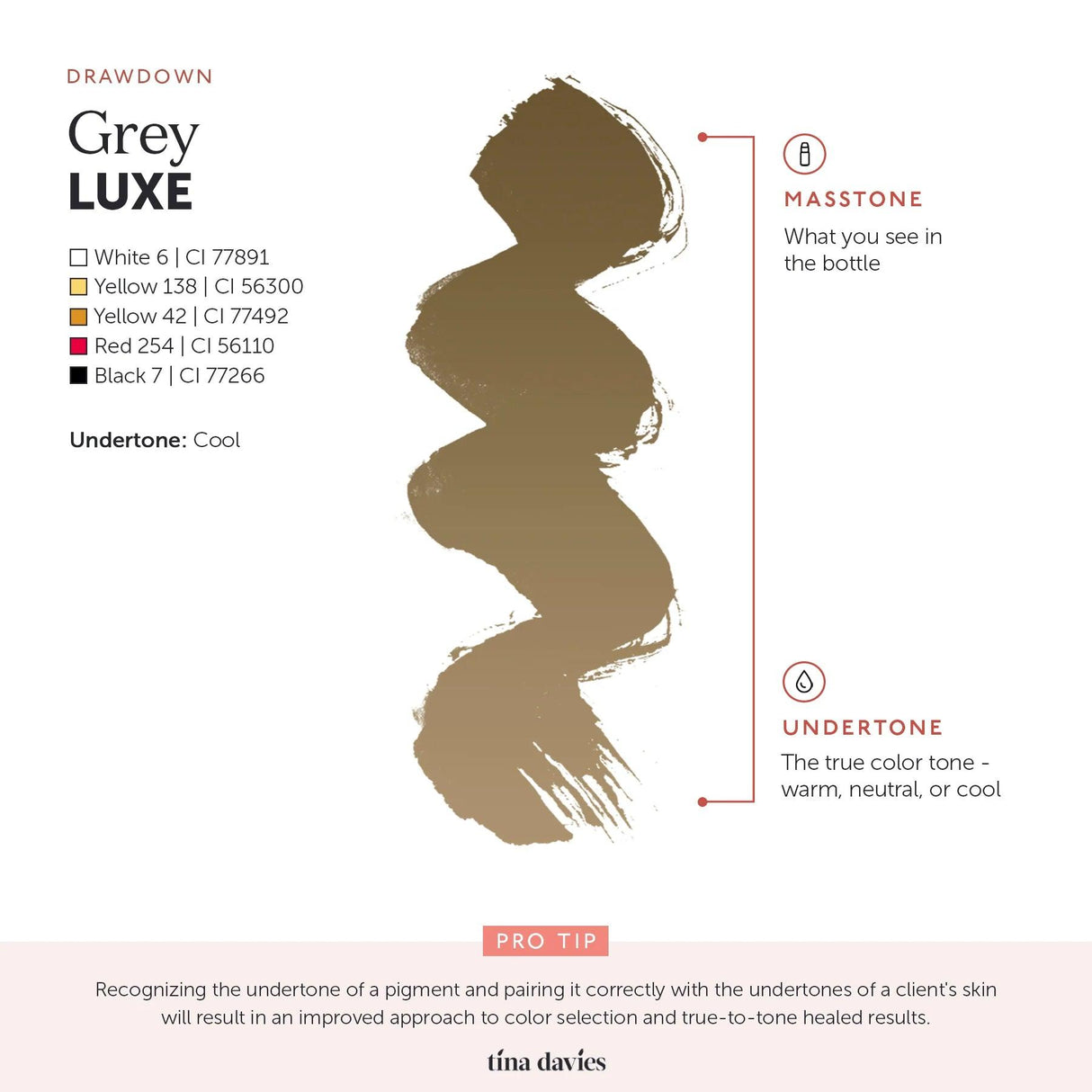 Tina Davies LUXE Grey Pigments 15ml - BVShop