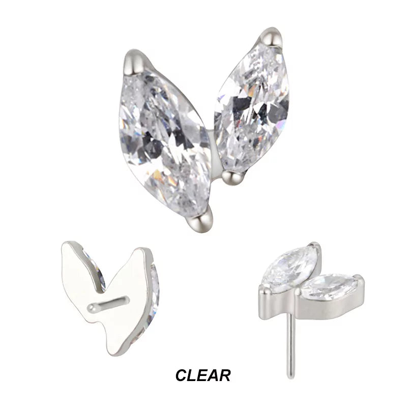 Titanium Piercing Tips With Zircon