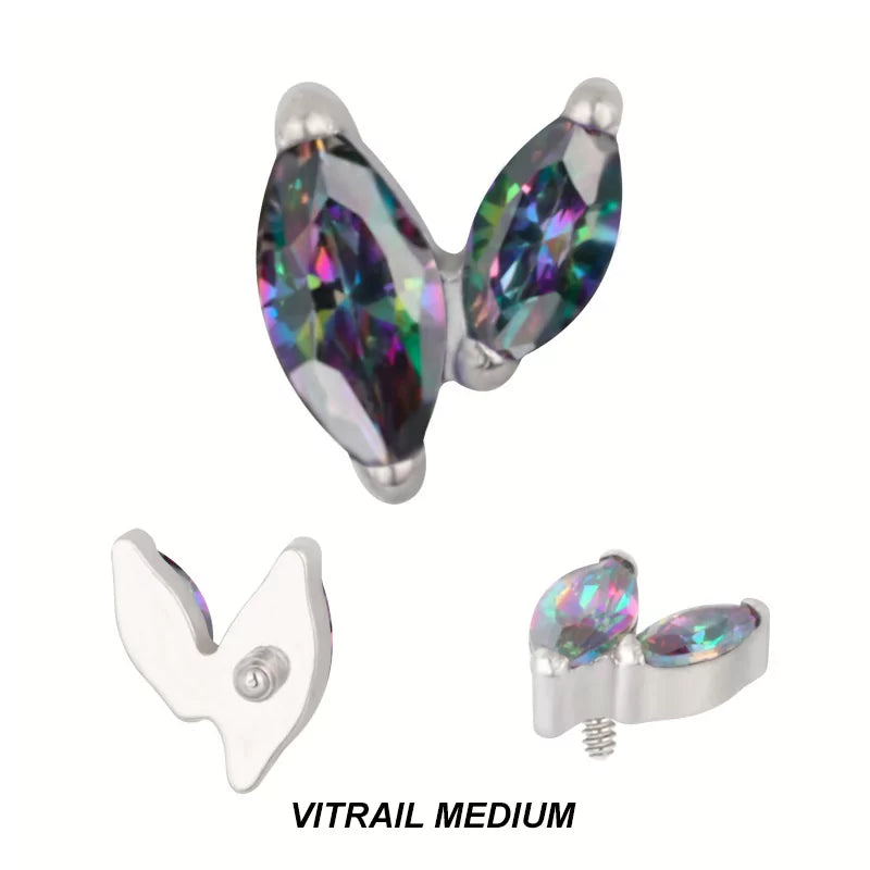 Titanium Piercing Tips With Zircon