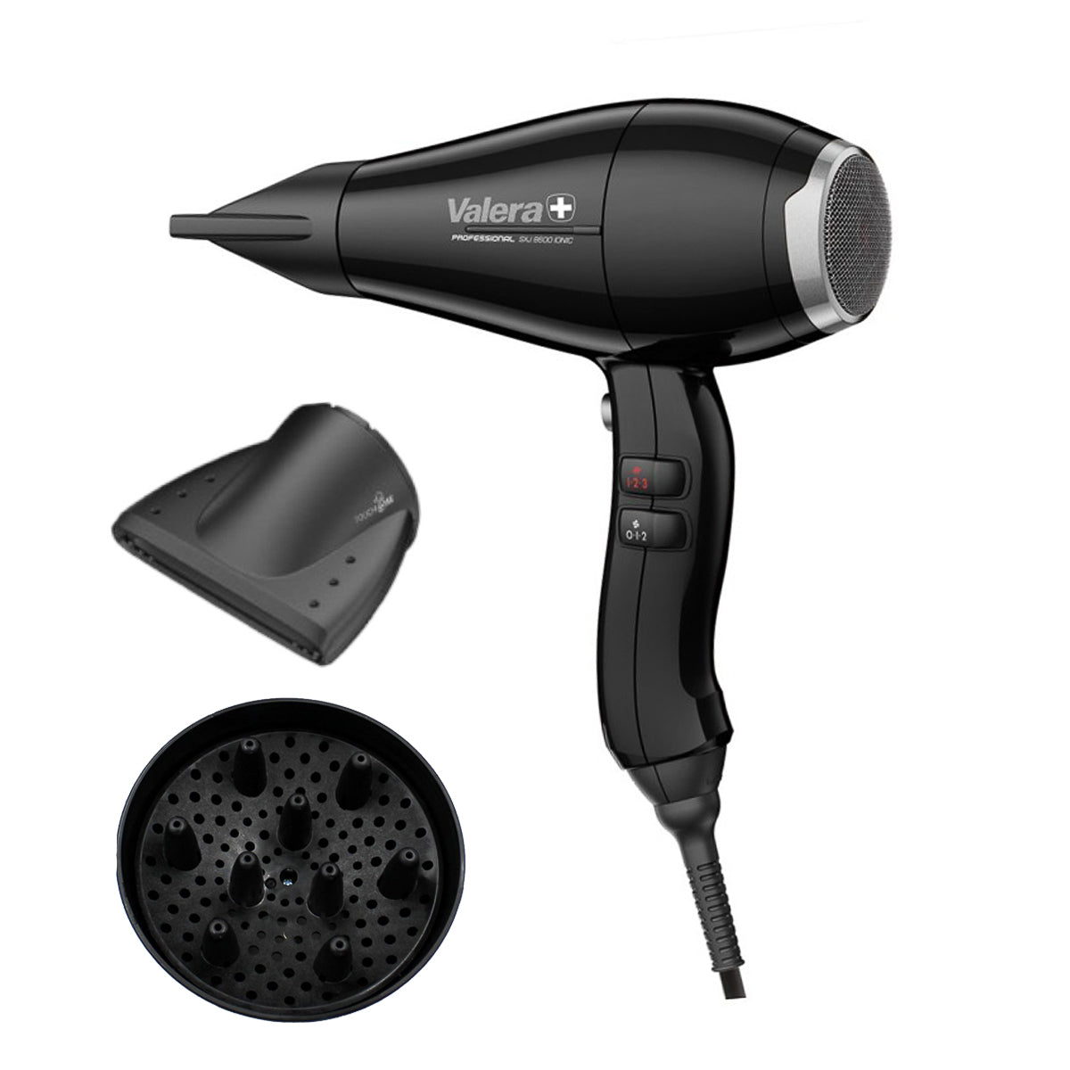 VALERA 8600 IONIC Rotocord hair dryer black - BVShop