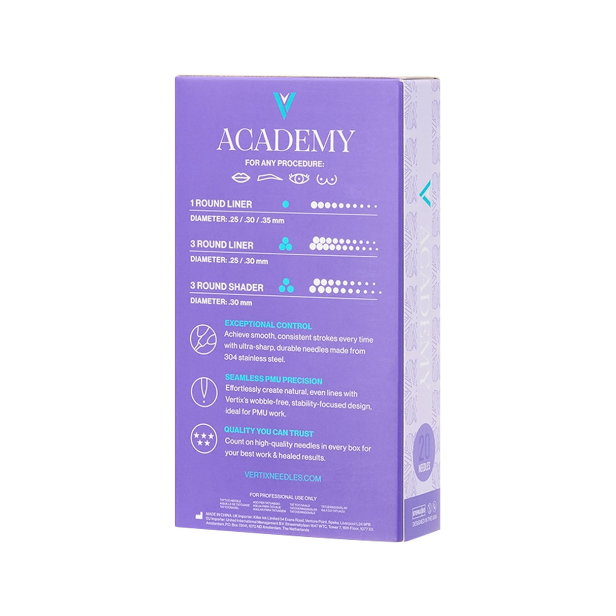 Vertix Academy Round Liner Cartridges