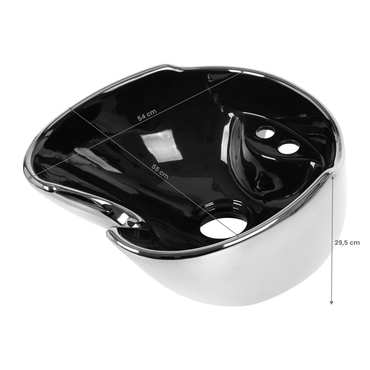 WASH BOWL GABBIANO SILVER - BVShop