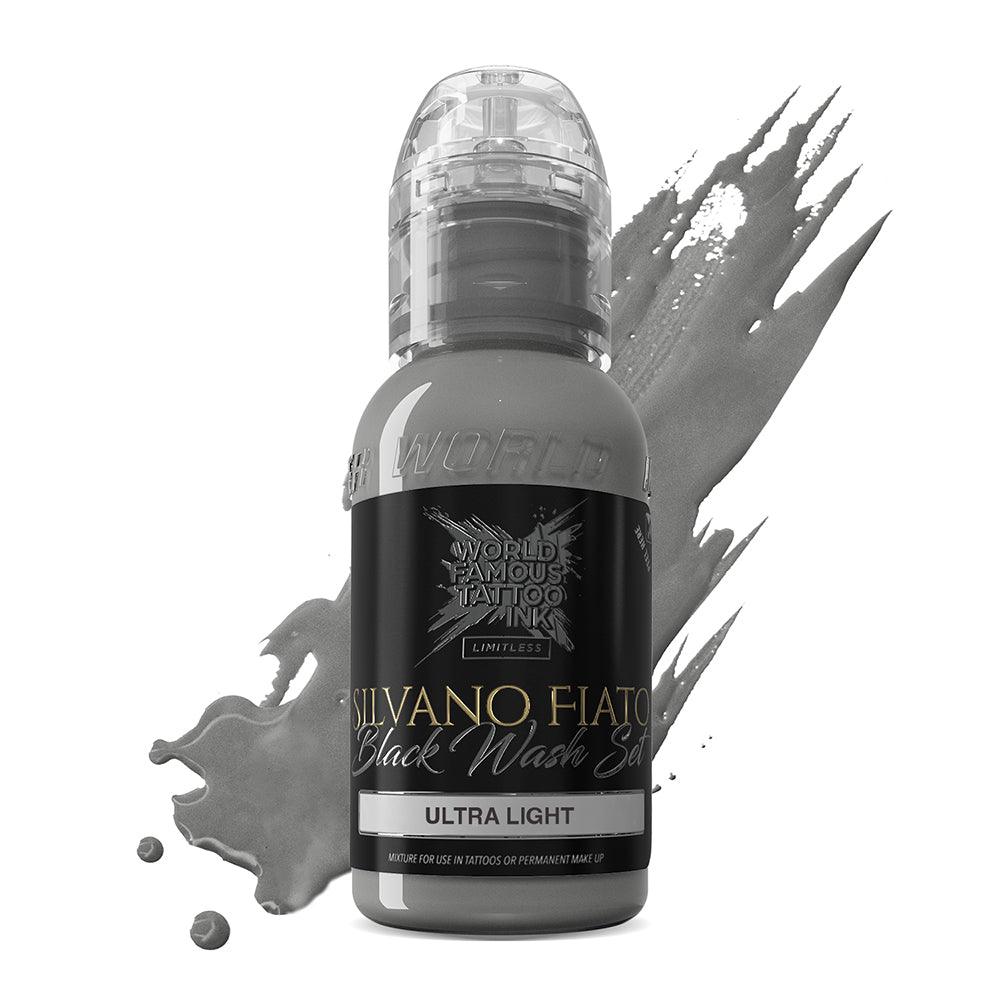 World Famous Limitless Tattoo Ink Silvano Fiato Blackwash Ultra Light 30ml - BVShop