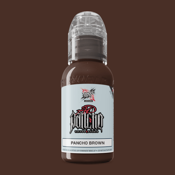 World Famous Tattoo Ink AD Pancho Brown 30ml - BVShop