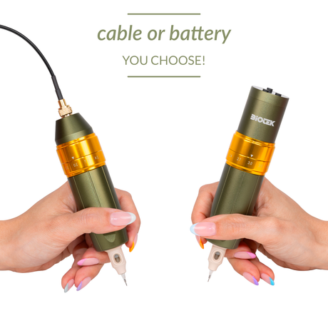 Biotek ERA Astra Dermograph Adjustable Stroke Tattoo & PMU Machine