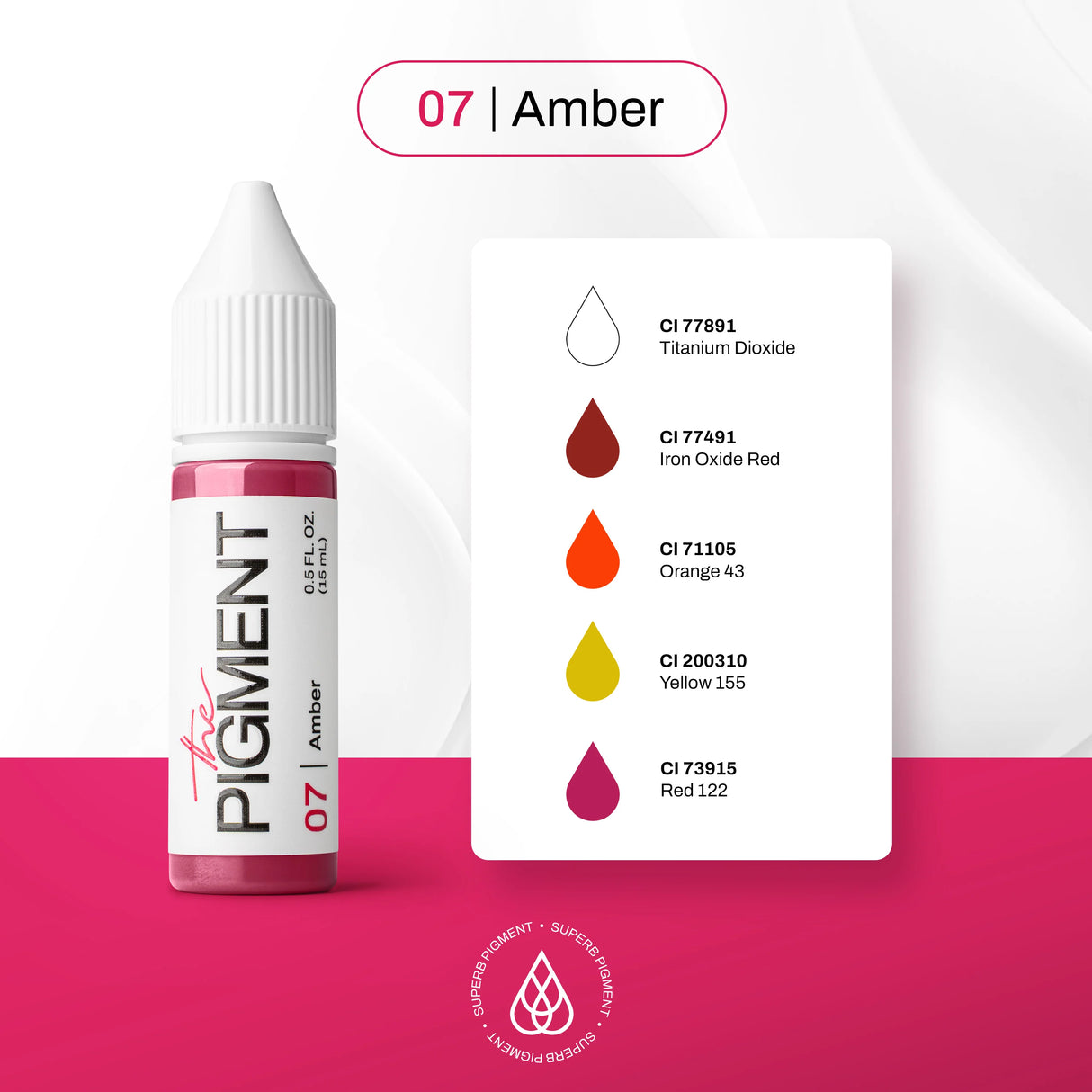 The Pigment 07 Amber Pigment (15ml)