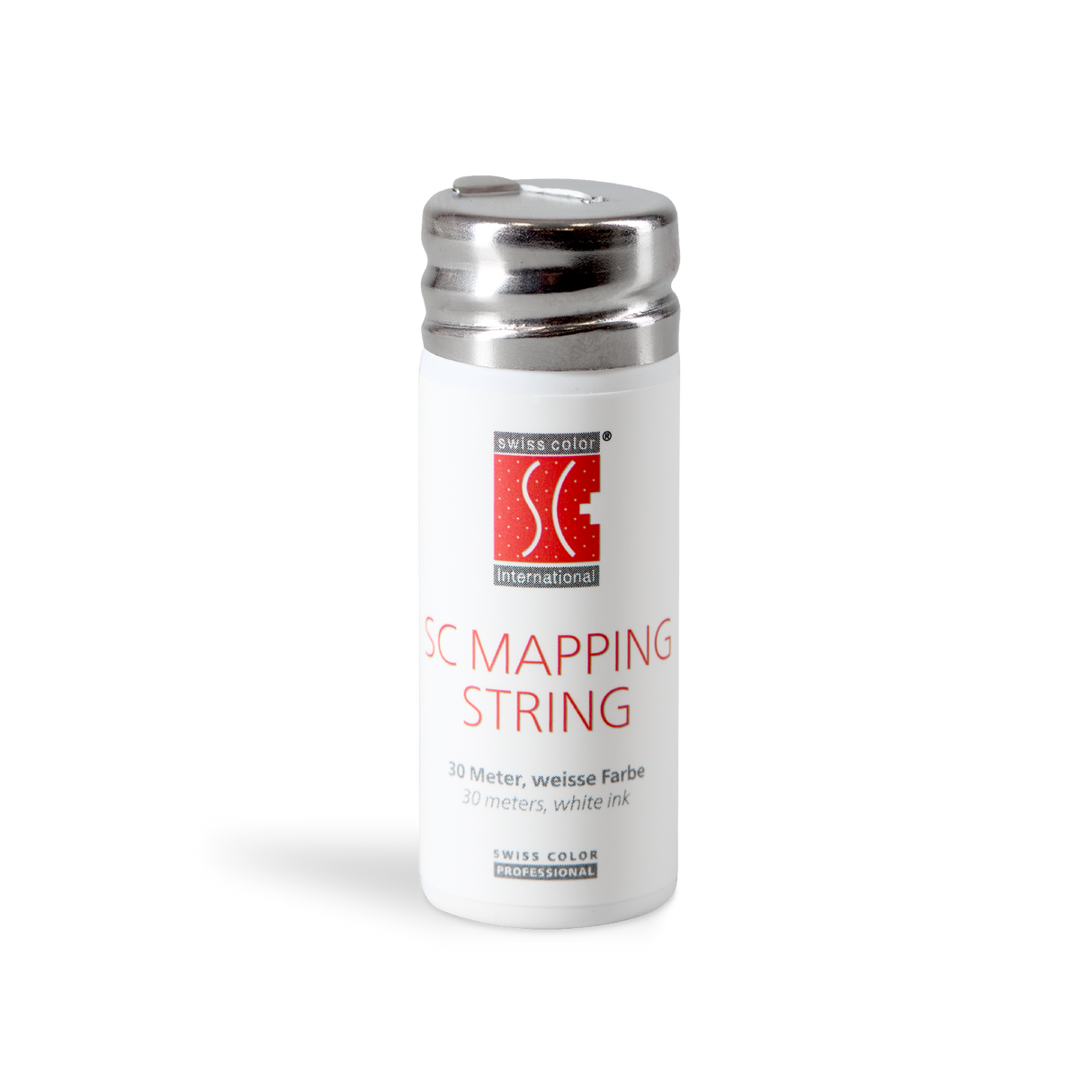 Swiss Color Mapping String White 30m