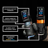 Bishop Power Wand XLUMEN wireless tattoo machine full set