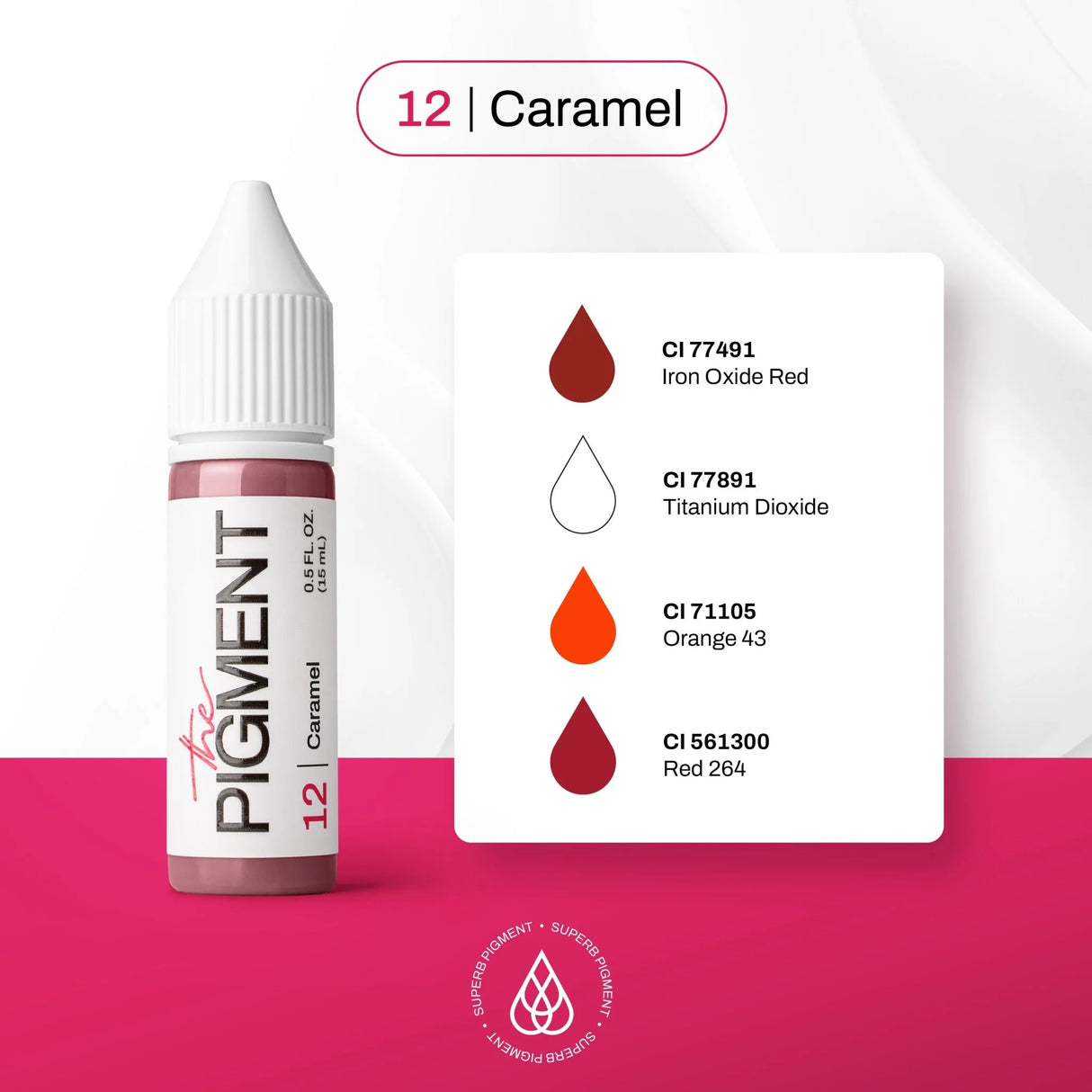 The Pigment 12 Caramel Pigment (15ml)