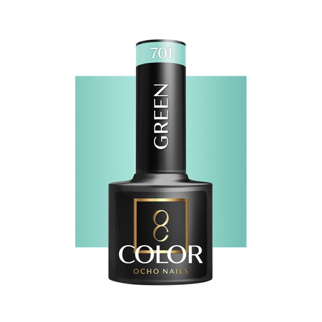 OCHO NAILS Hybrid nail polish green 701 -5 g - BVShop