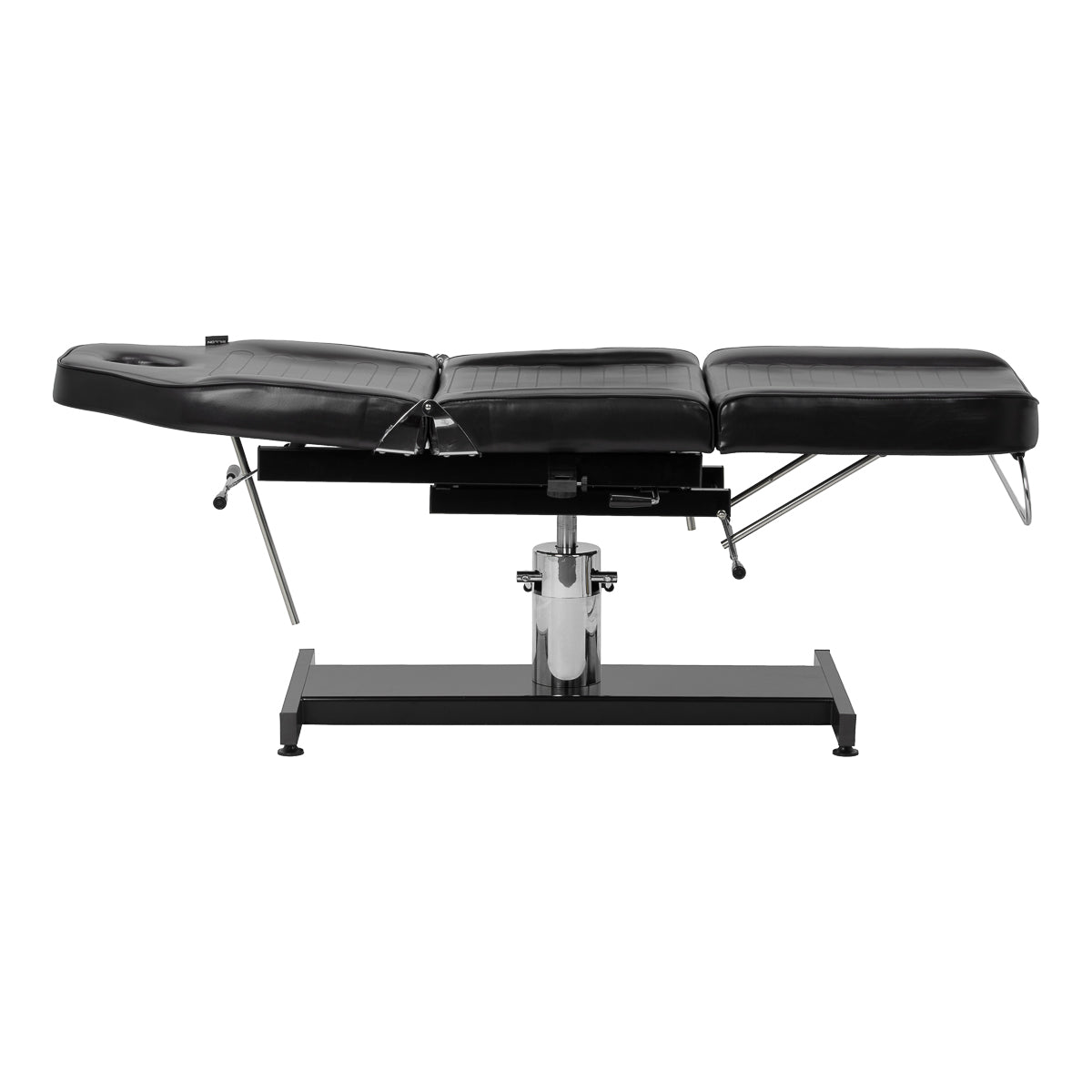 Pro Ink tattoo chair in lying position for full body support
