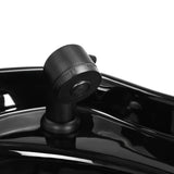 Black Gabbiano Lucca hairdressing wash unit with adjustable chair and sink for professional salon use.