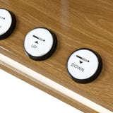 Extendable headrest on the Sillon Cloud cream electric cosmetic chair