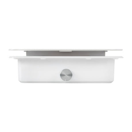 White MOMO Dust Absorber P30 Built-In with 60W power, featuring a sleek design and filter system for efficient dust removal.