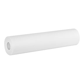 Disposable paper sheet with plastic coating, 50 x 40 m, white - BVShop