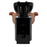 Brown Gabbiano Florence hairdresser wash sink for professional salons