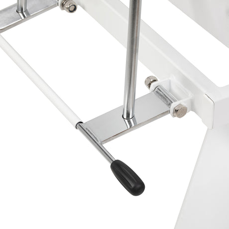 Sillon 210 salon chair base with hydraulic lift in white
