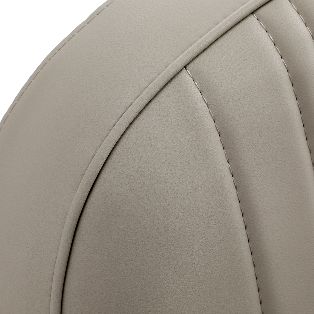 Beige Gabbiano Acri hairdressing chair with adjustable height and cushioned seat, featuring a sleek modern design.