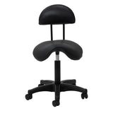 Black ACTIVESHOP 6001 salon stool with adjustable gas-lift base