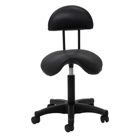 Black ACTIVESHOP 6001 salon stool with adjustable gas-lift base