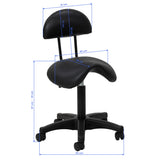 ACTIVESHOP 6001 ergonomic cosmetic stool for professional salon use