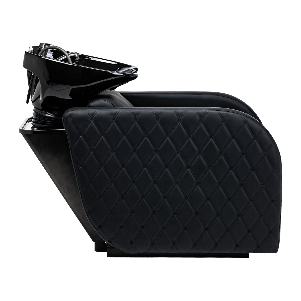 Gabbiano Ines Electric Hairdressing Wash Unit With Massage – Black · Footrest adjustment position