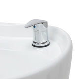 Gabbiano Ines Electric Hairdressing Wash Unit With Massage – Beige · Mixer tap