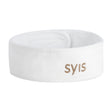 SYIS White Velour Beauty Headband For Professional Facial Treatments