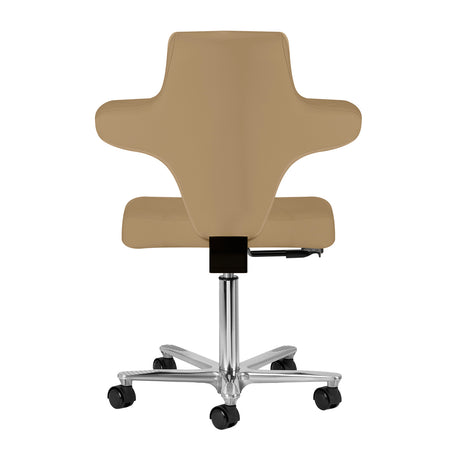 Azzurro Special 152 Salon Operator Chair – Beige · Rear view