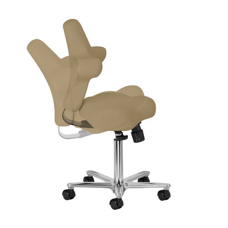 Azzurro Special 152 Salon Operator Chair – Beige · Overall view