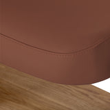 Sillon Relax · brown · stitched cover edge