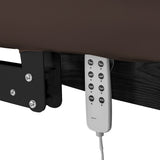 Sillon Relax Electric SPA Lounger – Dark Brown, Black Base · Remote control