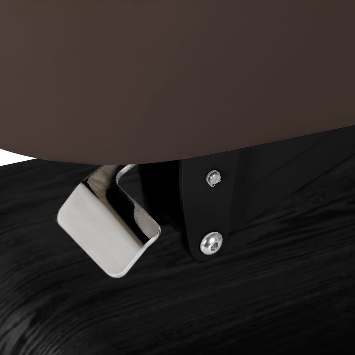 Sillon Relax Electric SPA Lounger – Dark Brown, Black Base · Attachment detail