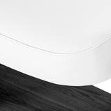 Sillon Relax · white / black · stitched cover edge