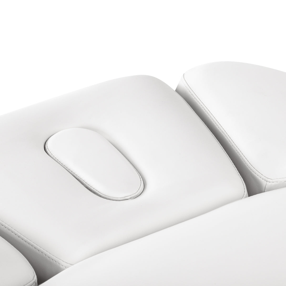 Sillon Relax · white / black · headrest and face opening